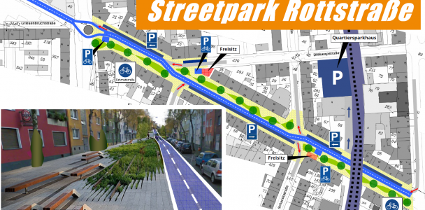 Rottstraße könnte Streetpark werden