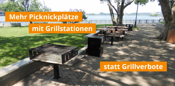 Grillen in Bochum – Mehr Picknickplätze mit Grillstationen statt Verbote