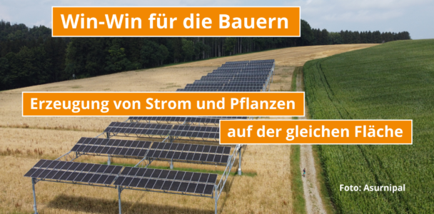 Riesiges Potential - Flächen in Bochum für Landwirtschaft und Energieerzeugung gleichzeitig nutzen