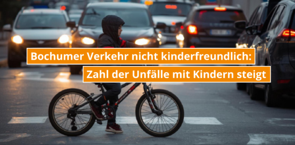 Kinder werden in Bochum immer häufiger Opfer von Verkehrsunfällen
