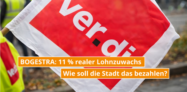 Was bedeuten 11 % realer Lohnzuwachs bei der BOGESTRA für die Stadt Bochum?