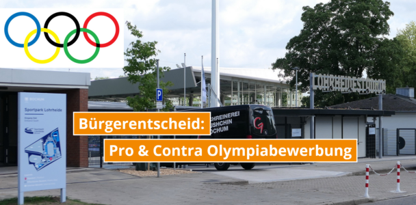 Pro und Contra - Olympiabewerbung 