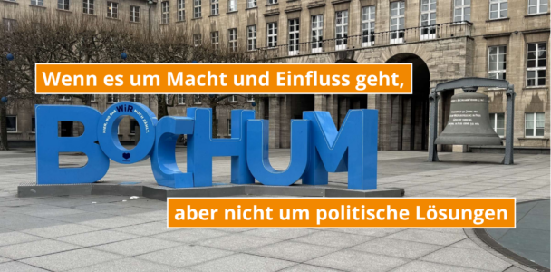 Wenn es nur noch um Macht und Einfluss geht, aber nicht mehr um die Sache